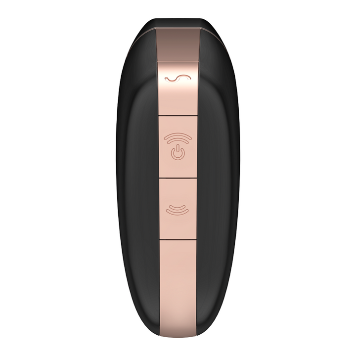 Estimulador Clitoriano Usb Sucção e Vibração Satisfyer Love Triangle Preto Controlo Remoto App