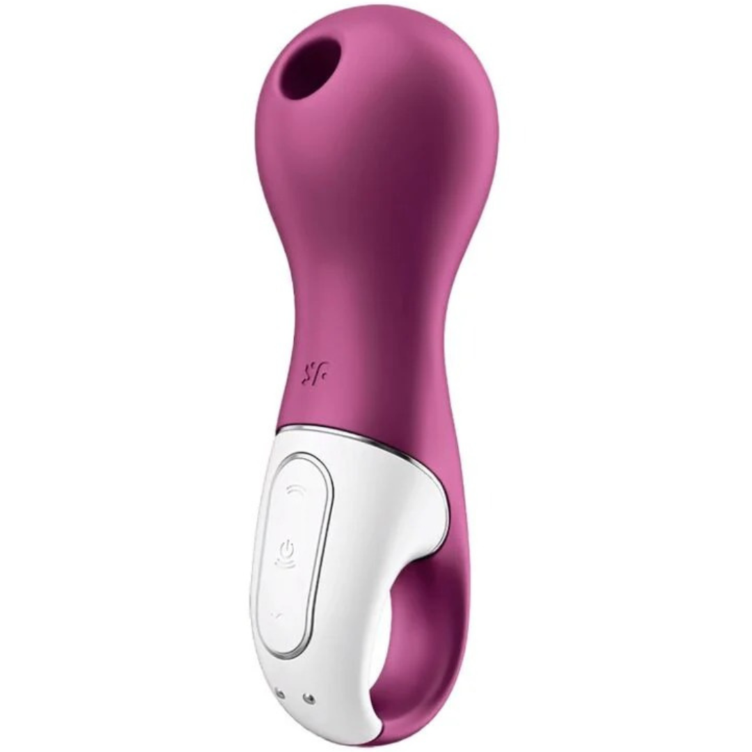 Estimulador Clitoriano Usb Sucção e Vibração Satisfyer Lucky Libra