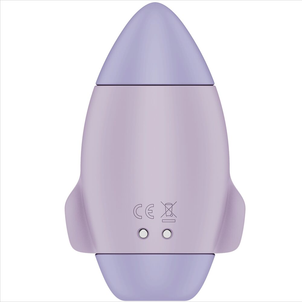Estimulador Clitoriano Usb Sucção e Vibração Satisfyer Mission Control Lilás