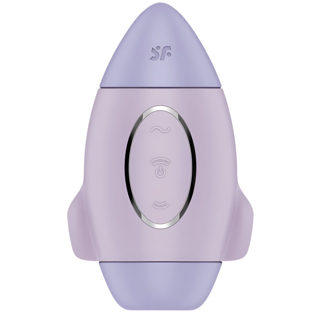 Estimulador Clitoriano Usb Sucção e Vibração Satisfyer Mission Control Lilás