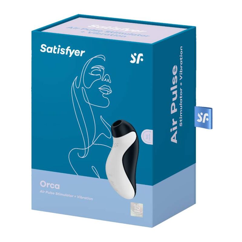 Estimulador Clitoriano Usb Sucção e Vibração Satisfyer Orca