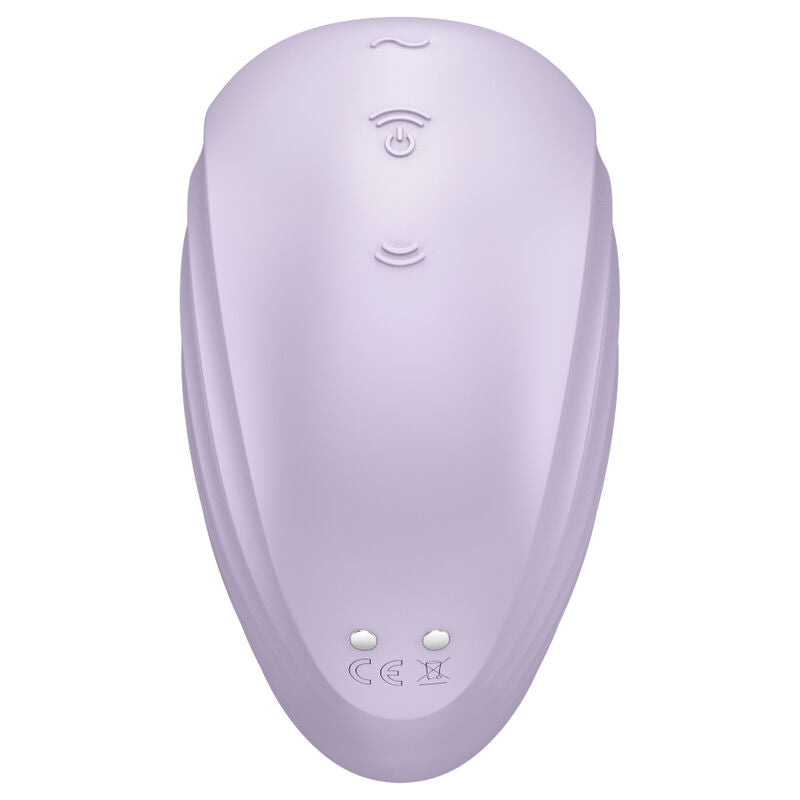 Estimulador Clitoriano Usb Sucção e Vibração Satisfyer Pearl Diver Violeta