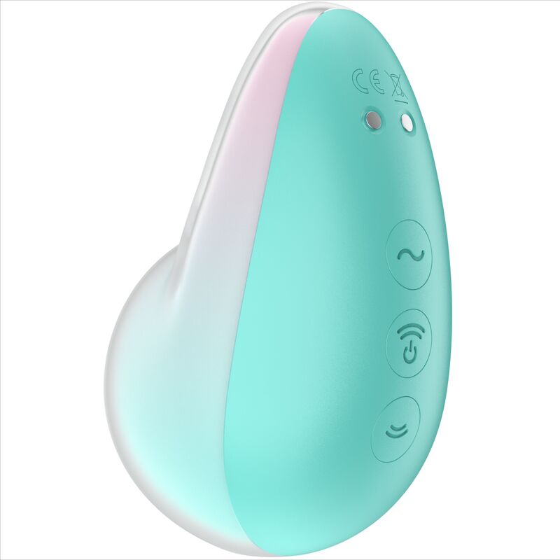 Estimulador Clitoriano Usb Sucção e Vibração Satisfyer Pixie Dust Azul