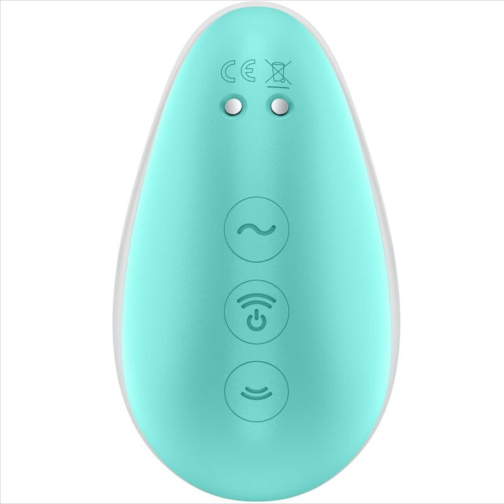 Estimulador Clitoriano Usb Sucção e Vibração Satisfyer Pixie Dust Azul