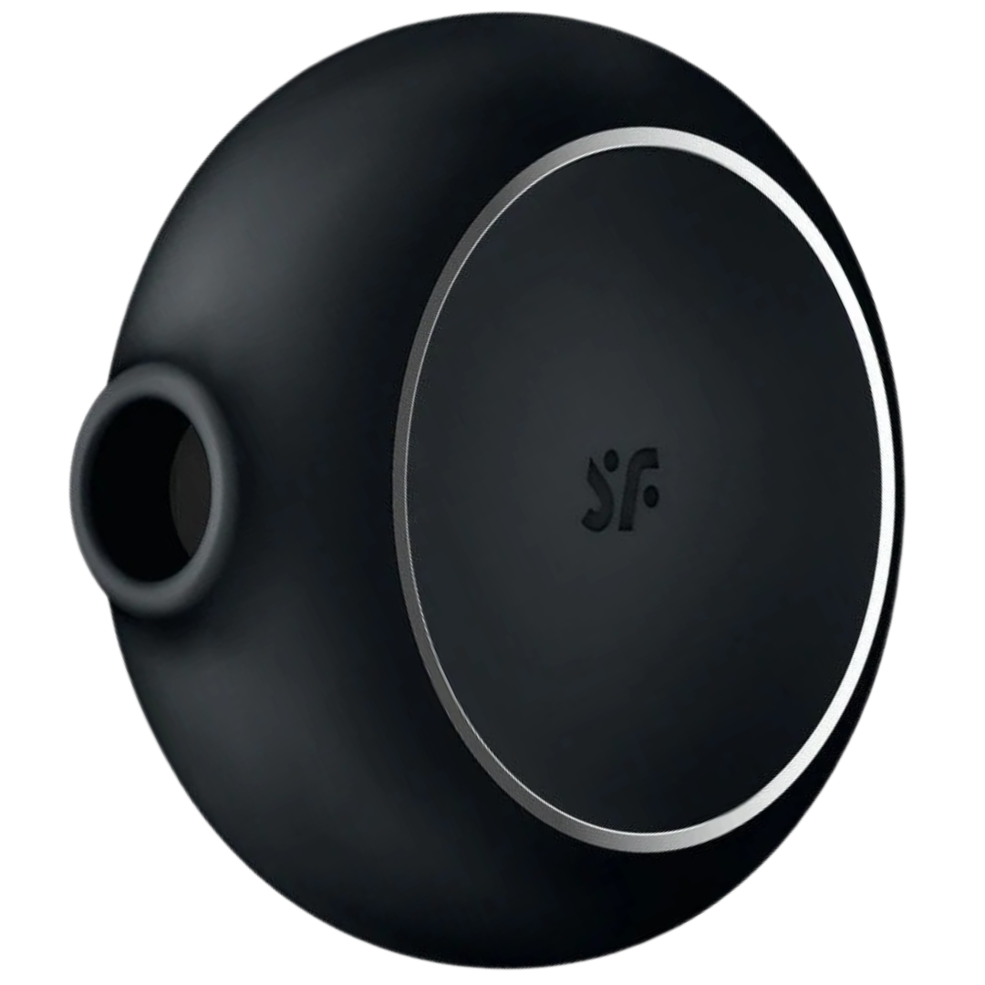 Estimulador Clitoriano Usb Sucção e Vibração Satisfyer Pro To Go 3 Preto