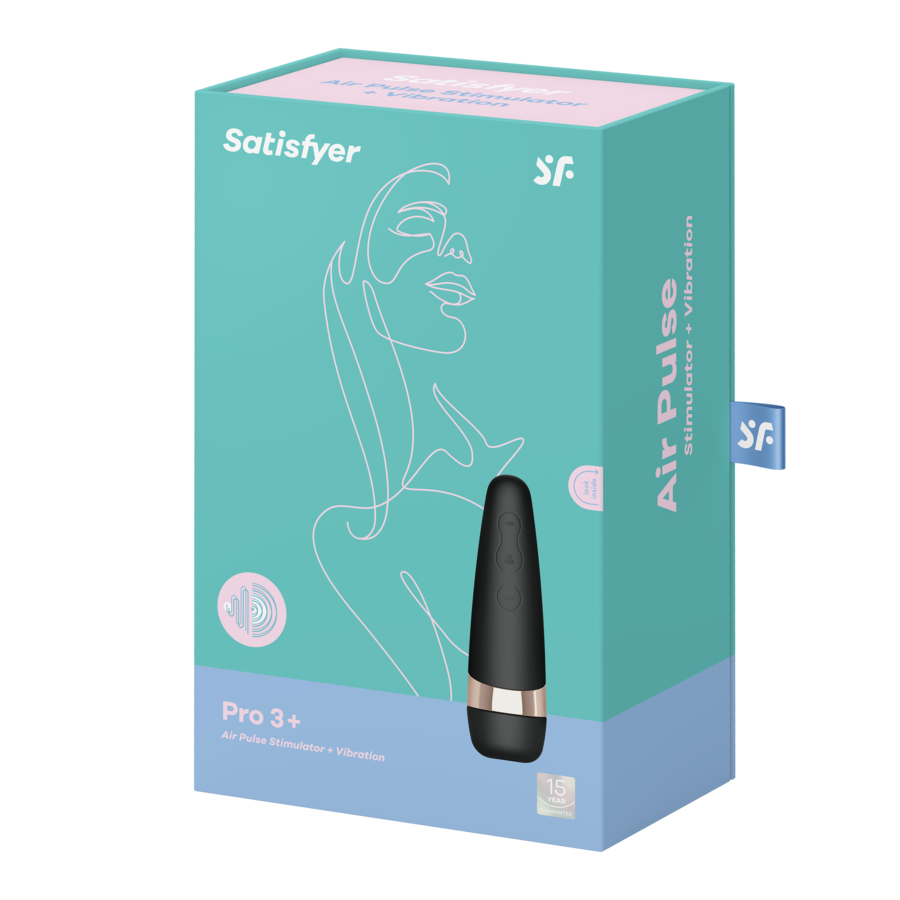 Estimulador Clitoriano Usb Sucção e Vibração Satisfyer Pro Vibration