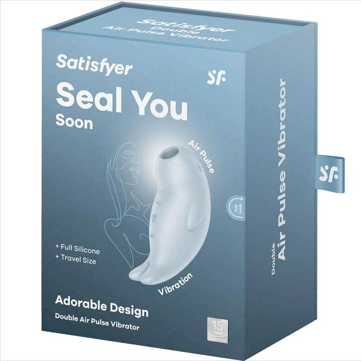 Estimulador Clitoriano Usb Sucção e Vibração Satisfyer Seal You Soon