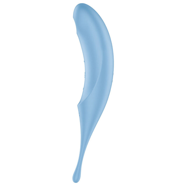 Estimulador Clitoriano Usb Sucção e Vibração Satisfyer Twirling Pro Azul
