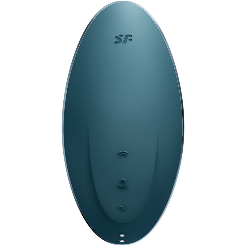 Estimulador Clitoriano Usb Sucção e Vibração Satisfyer Vulva Lover 1 Azul