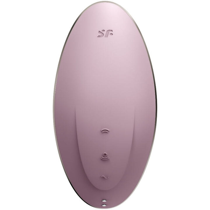 Estimulador Clitoriano Usb Sucção e Vibração Satisfyer Vulva Lover 1 Rosa
