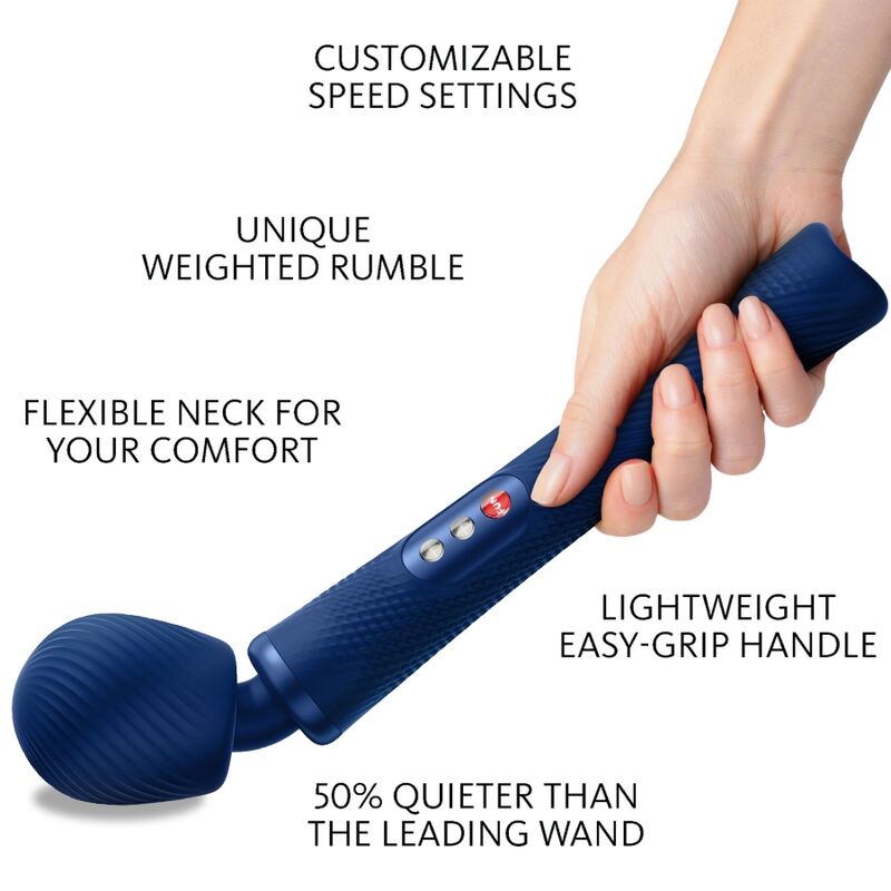 Estimulador Clitoriano Usb Varinha Fun Factory Vim Azul