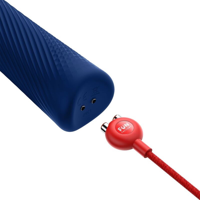 Estimulador Clitoriano Usb Varinha Fun Factory Vim Azul