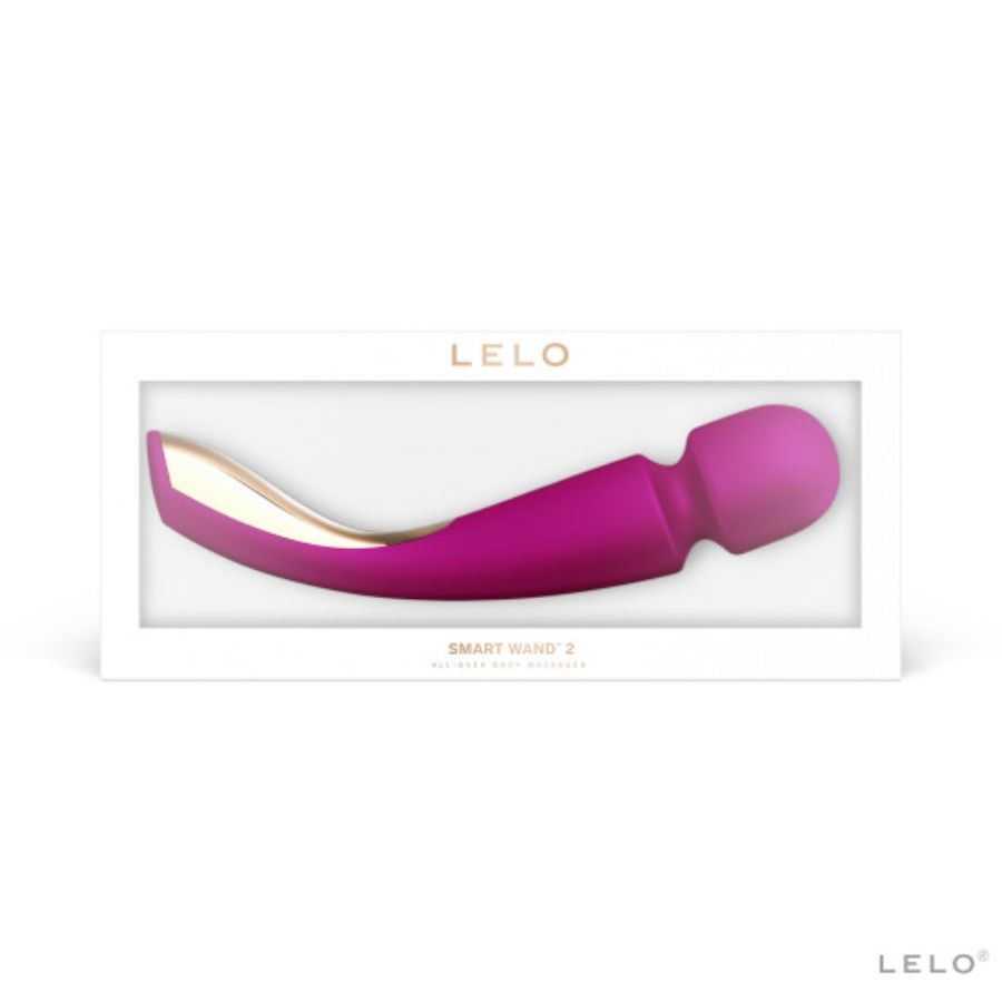 Estimulador Clitoriano Usb Varinha Lelo Smartwand 2 Roxo