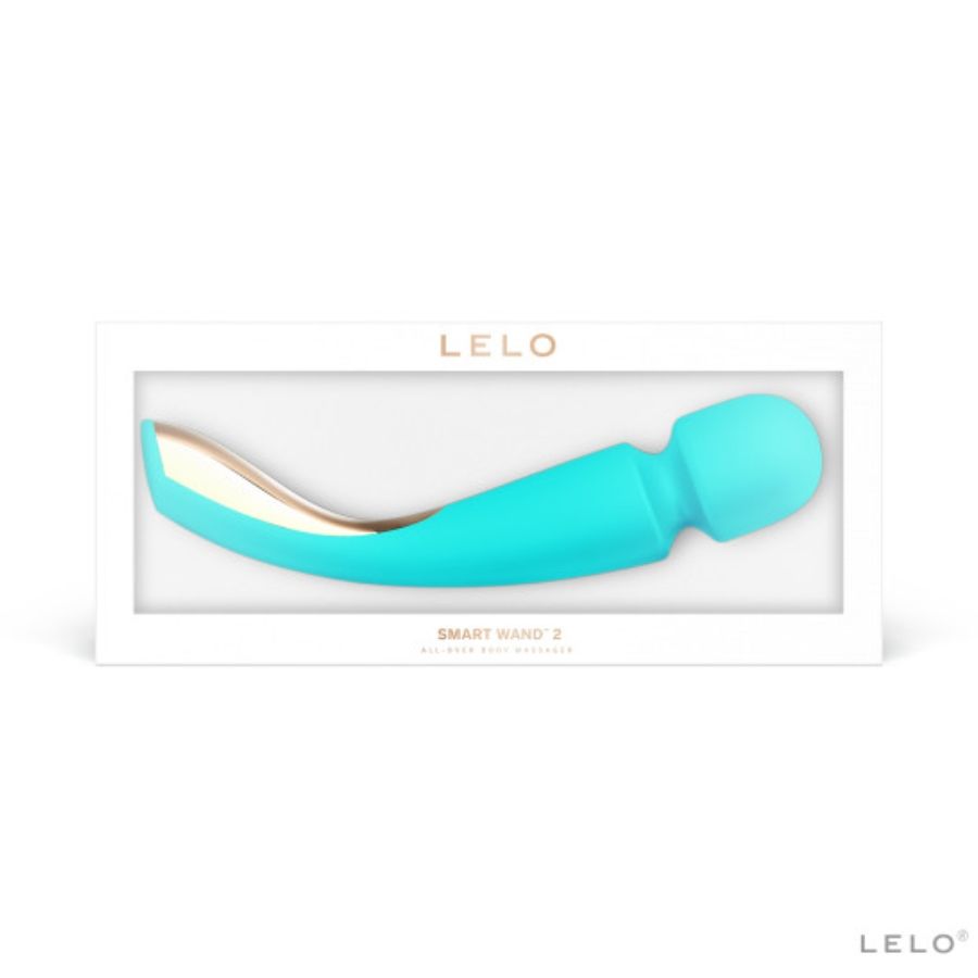Estimulador Clitoriano Usb Varinha Lelo Smartwand 2 Turquesa