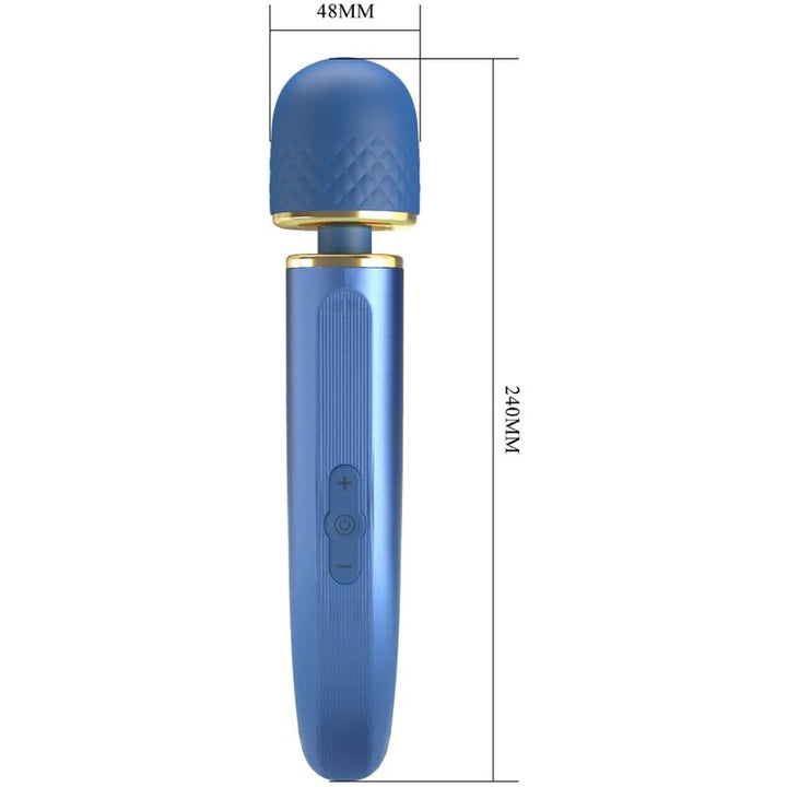 Estimulador Clitoriano Usb Varinha Prettylove Colorful Azul