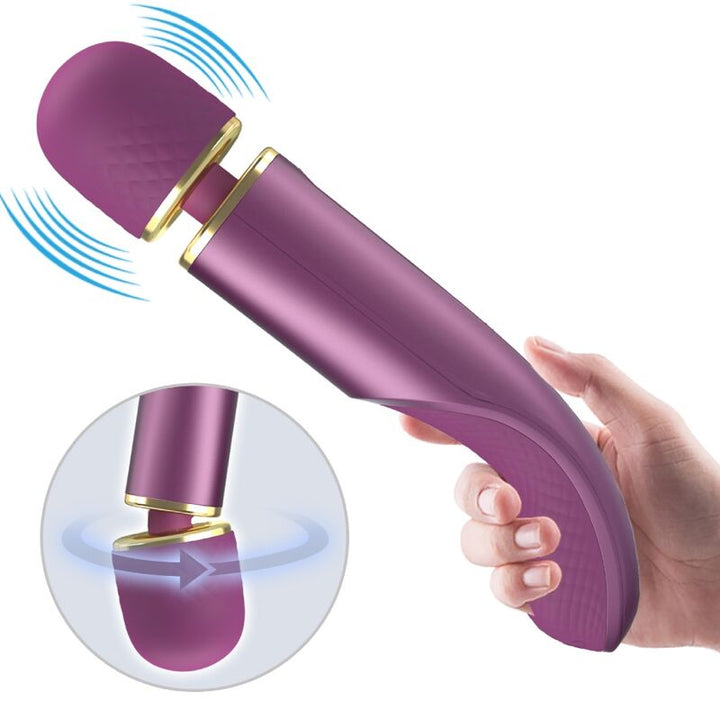 Estimulador Clitoriano Usb Varinha Prettylove Colorful Roxo