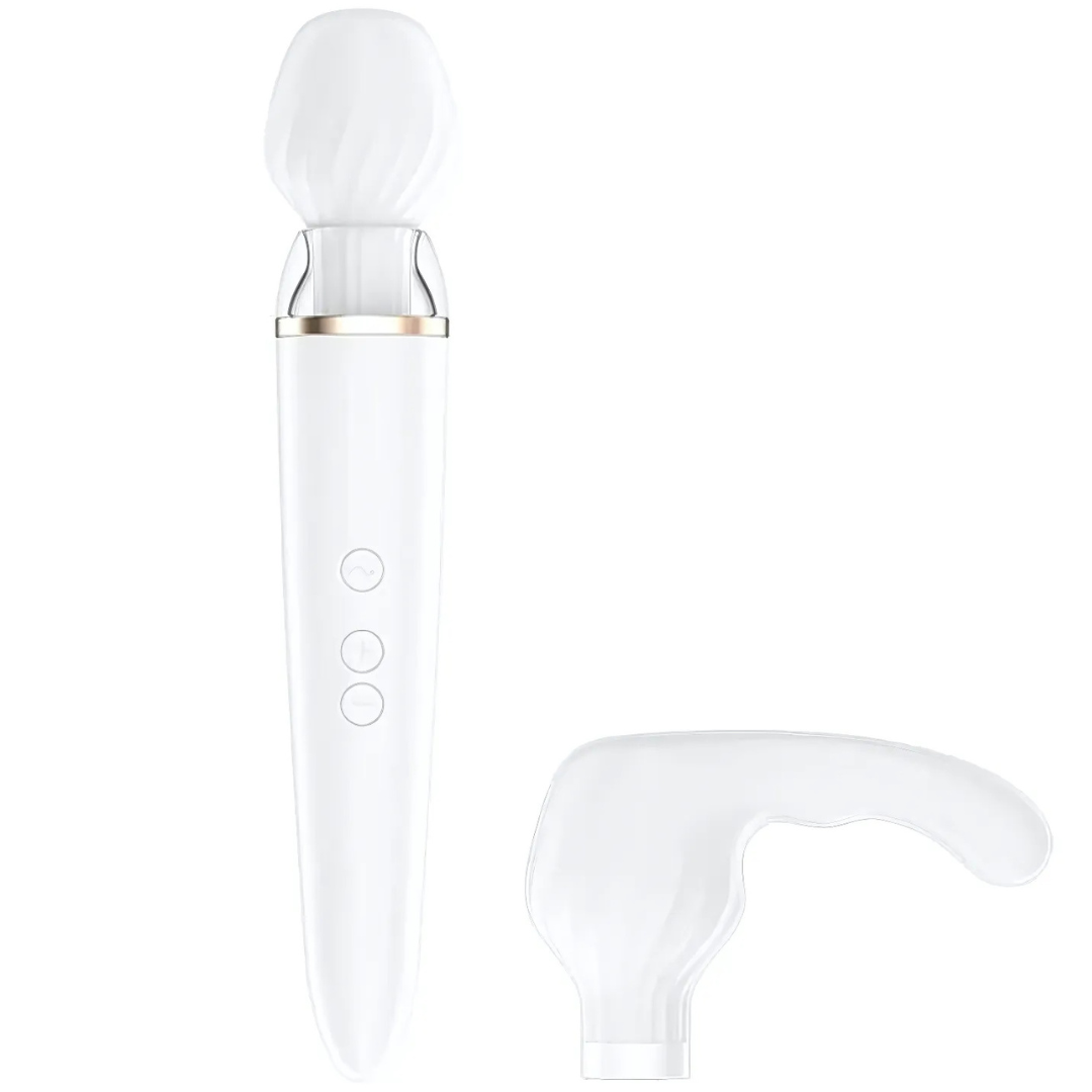 Estimulador Clitoriano Usb Varinha Satisfyer Double Wand-er Controlo Remoto App