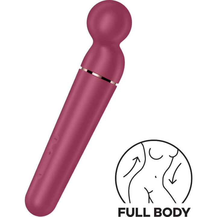Estimulador Clitoriano Usb Varinha Satisfyer Planet Wander Vermelho