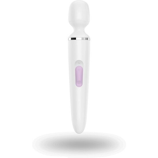 Estimulador Clitoriano Usb Varinha Satisfyer Wander Woman Branco