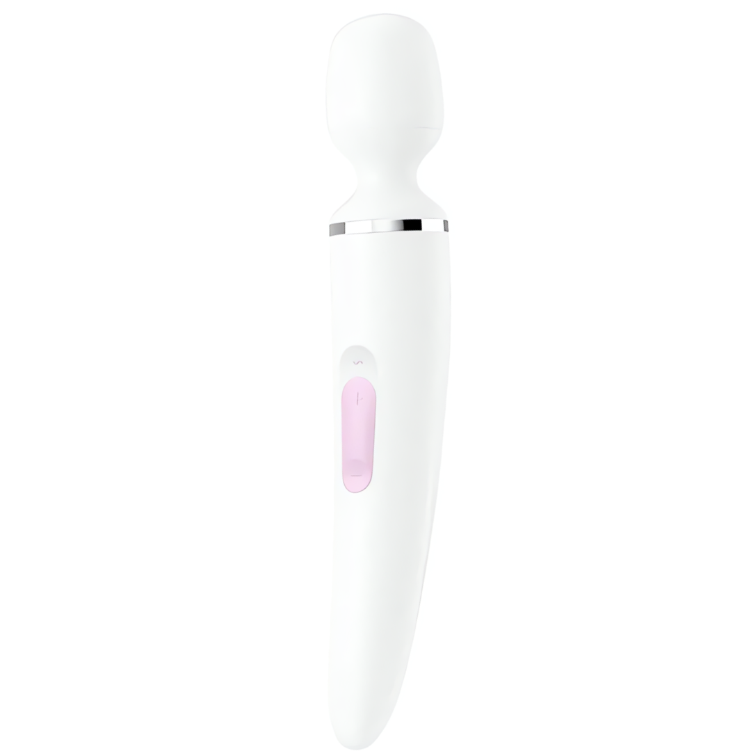 Estimulador Clitoriano Usb Varinha Satisfyer Wander Woman Branco
