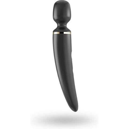 Estimulador Clitoriano Usb Varinha Satisfyer Wander Woman Preto