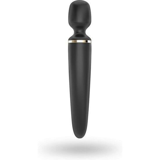 Estimulador Clitoriano Usb Varinha Satisfyer Wander Woman Preto