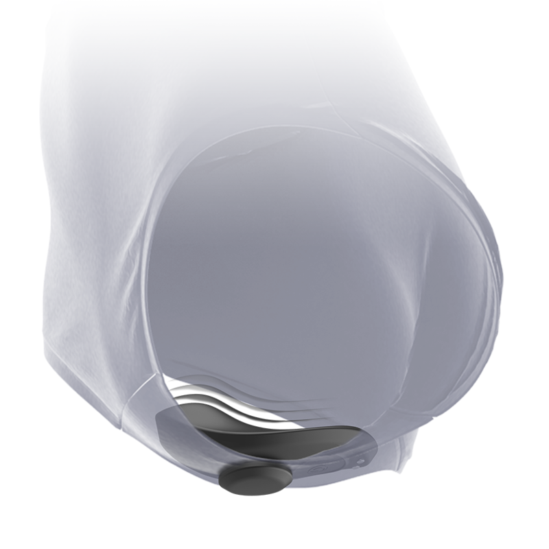 Estimulador Clitoriano Usb Vibração Cueca Black&Silver Preston Controlo Remoto