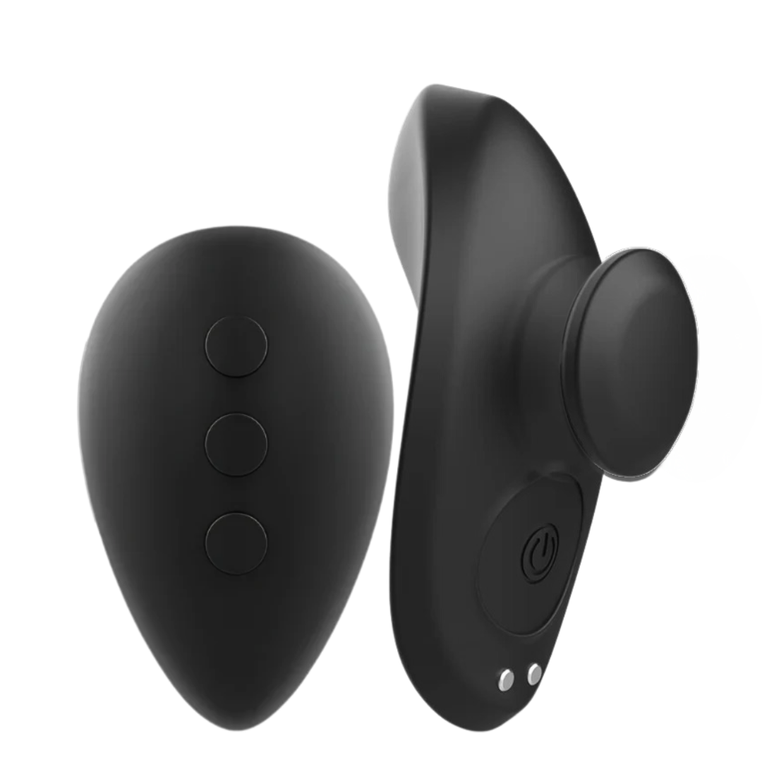 Estimulador Clitoriano Usb Vibração Cueca Black&Silver Preston Controlo Remoto