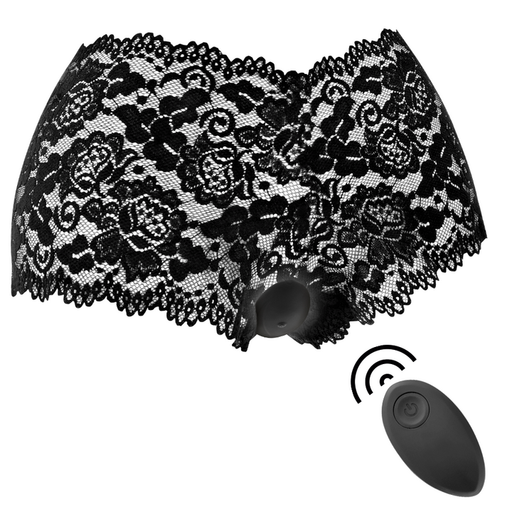 Estimulador Clitoriano Usb Vibração Cueca Black&Silver Zara Controlo Remoto