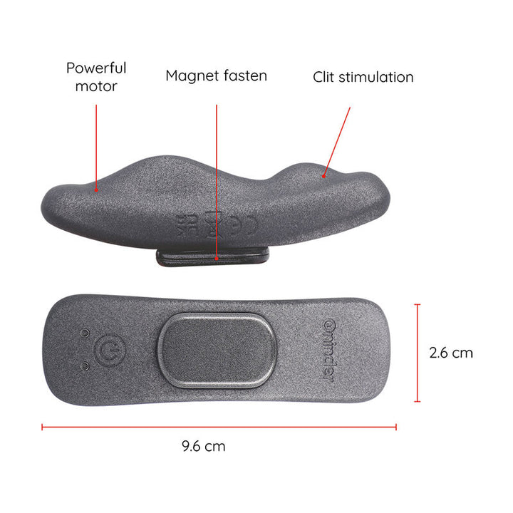 Estimulador Clitoriano Usb Vibração Cueca Oninder Manila Controlo Remoto App