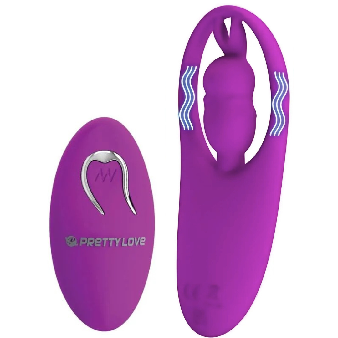 Estimulador Clitoriano Usb Vibração Cueca Prettylove Wild Rabbit Controlo Remoto