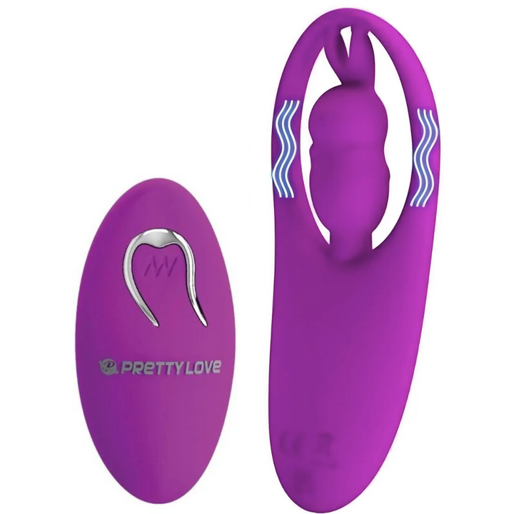Estimulador Clitoriano Usb Vibração Cueca Prettylove Wild Rabbit Controlo Remoto