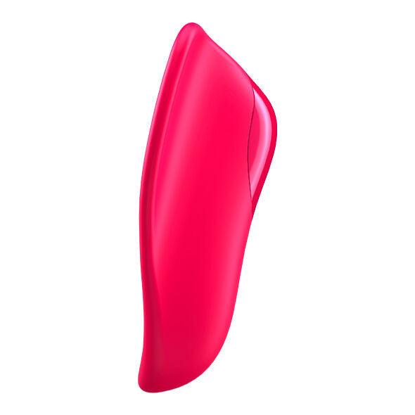 Estimulador Clitoriano Usb Vibração Dedo Satisfyer High Fly Fúcsia
