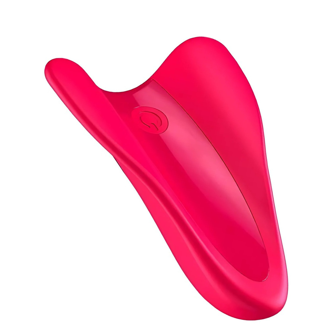 Estimulador Clitoriano Usb Vibração Dedo Satisfyer High Fly Fúcsia