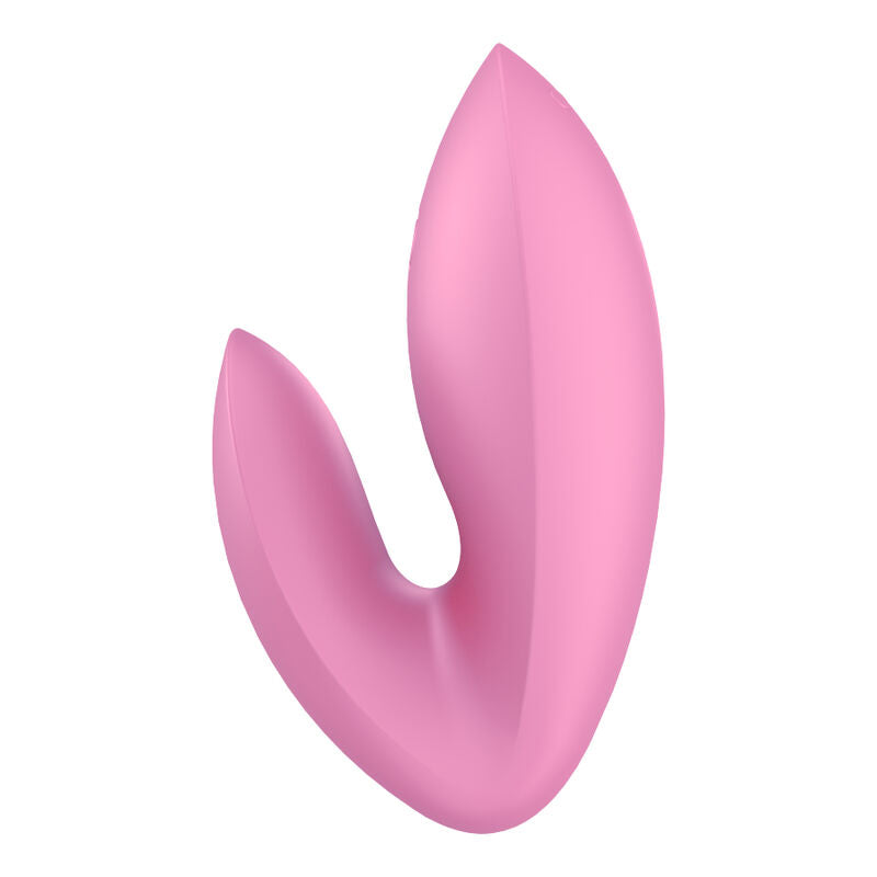 Estimulador Clitoriano Usb Vibração Dedo Satisfyer Love Riot Rosa