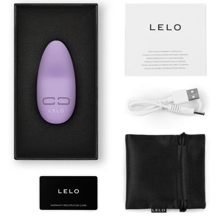 Estimulador Clitoriano Usb Vibração Lelo Lily 3 Lilás