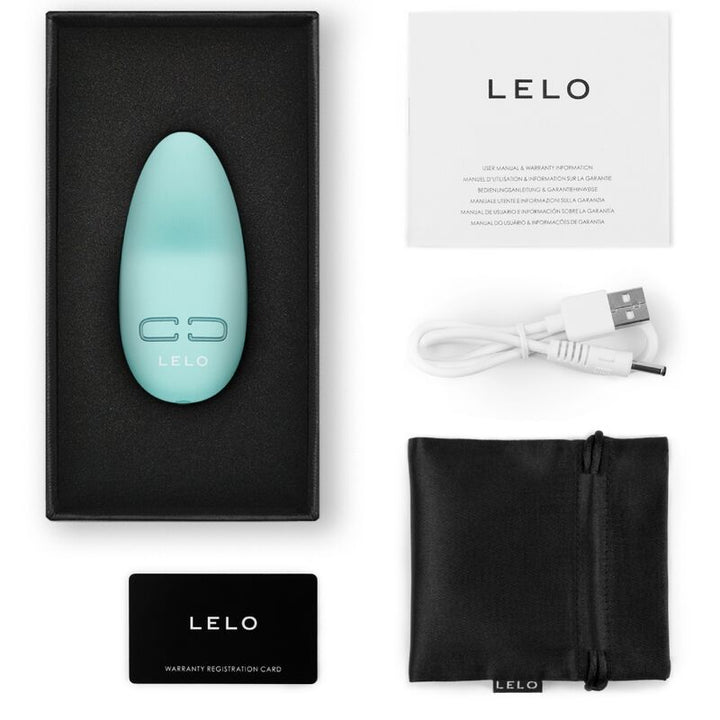 Estimulador Clitoriano Usb Vibração Lelo Lily 3 Verde Polar