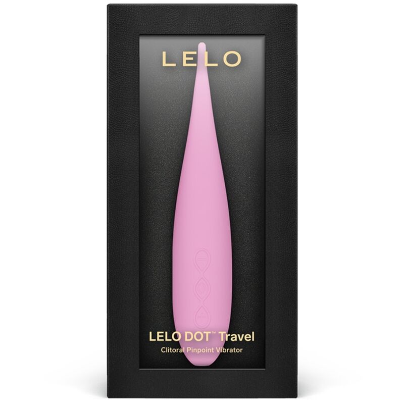 Estimulador Clitoriano Usb Vibração Ponta Lelo Dot Travel Rosa