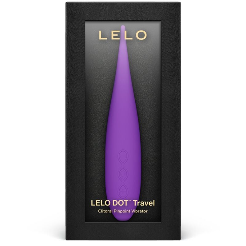 Estimulador Clitoriano Usb Vibração Ponta Lelo Dot Travel Roxo