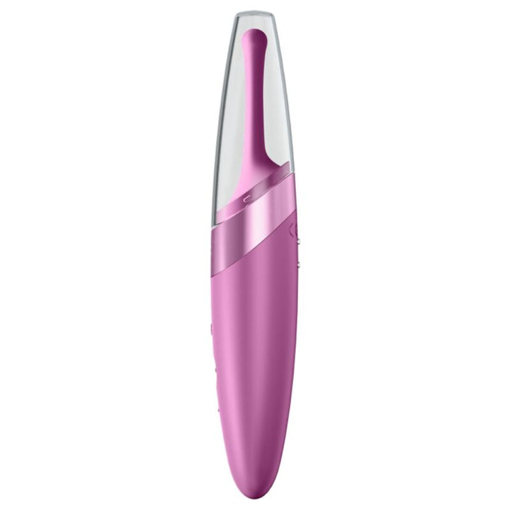 Estimulador Clitoriano Usb Vibração Ponta Satisfyer Twirling Delight Roxo