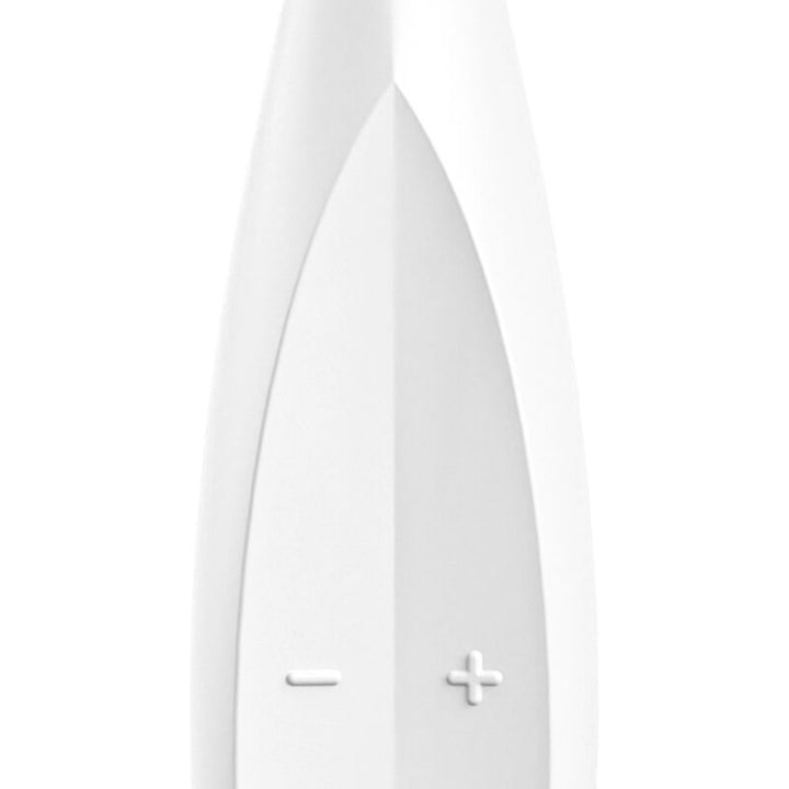 Estimulador Clitoriano Usb Vibração Ponta Satisfyer Twirling Fun Branco