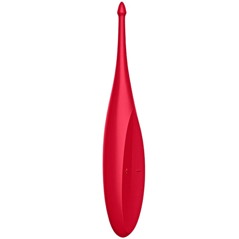 Estimulador Clitoriano Usb Vibração Ponta Satisfyer Twirling Fun Vermelho