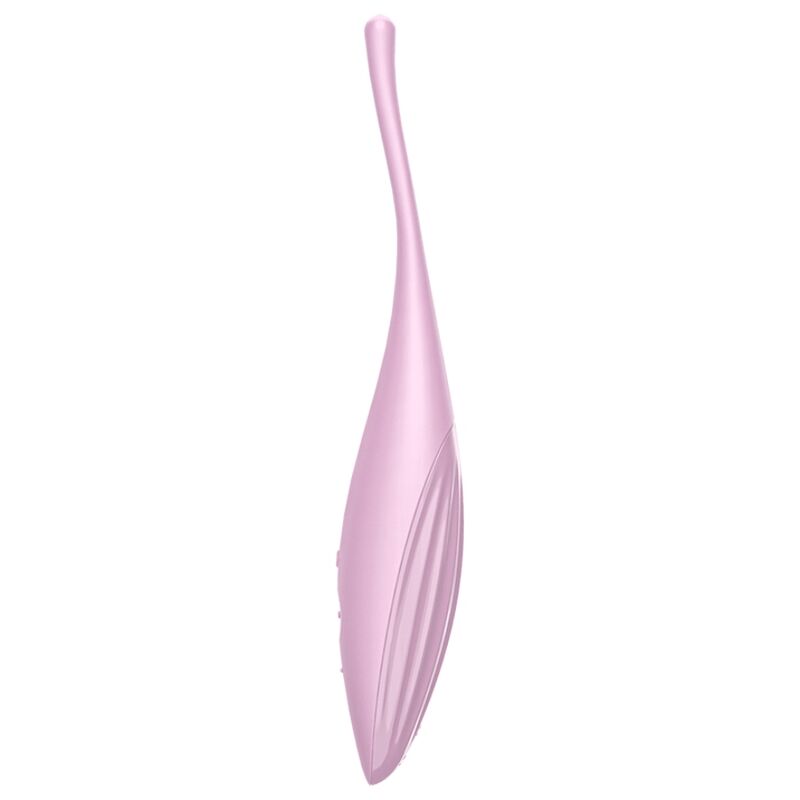 Estimulador Clitoriano Usb Vibração Ponta Satisfyer Twirling Joy Rosa Controlo Remoto App
