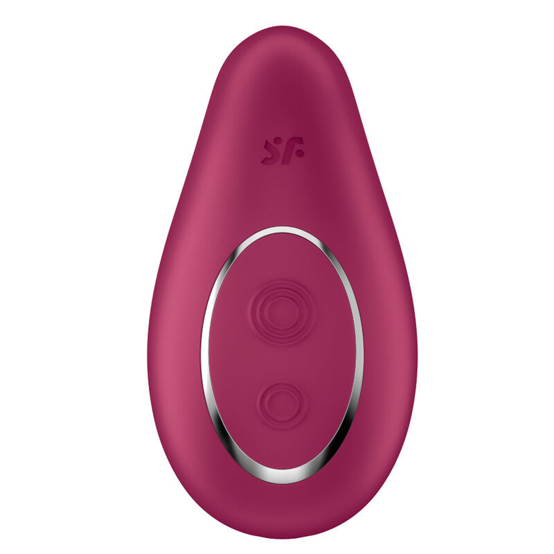 Estimulador Clitoriano Usb Vibração Satisfyer Dipping Delight vermelho