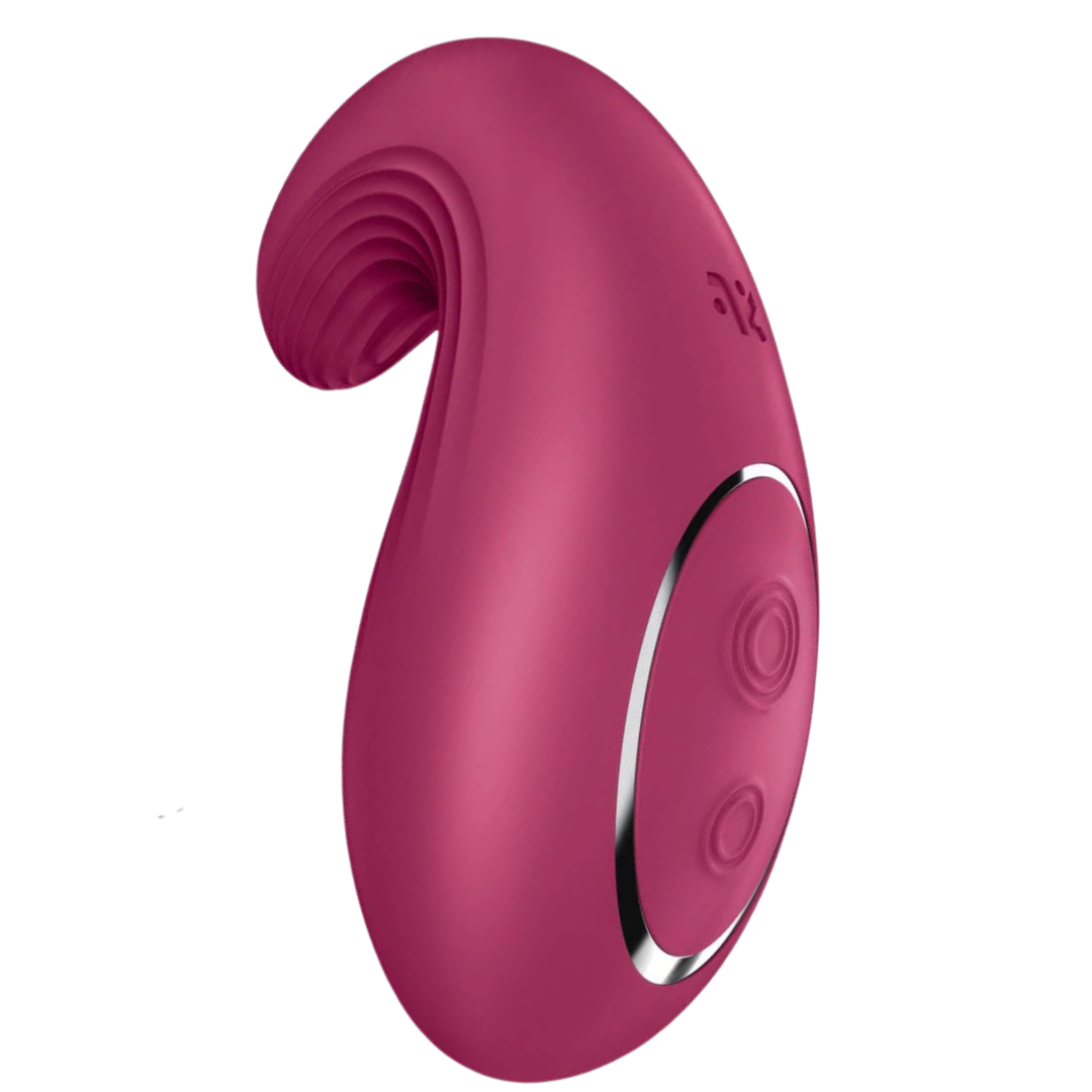 Estimulador Clitoriano Usb Vibração Satisfyer Dipping Delight vermelho