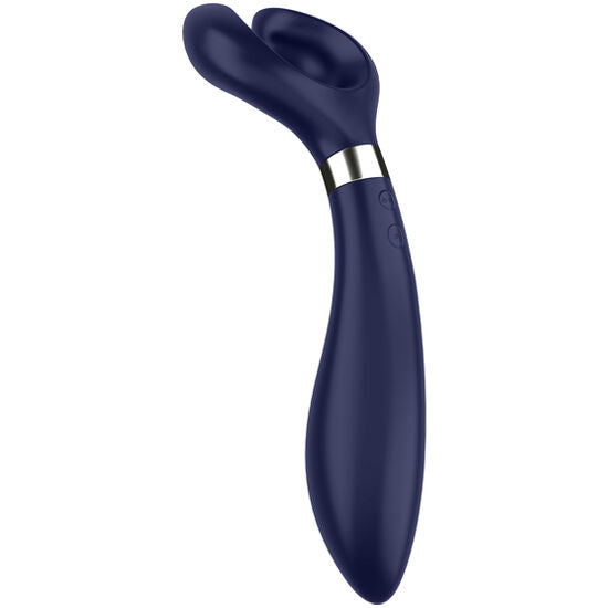 Estimulador Clitoriano Usb Vibração Satisfyer Endless Fun Azul