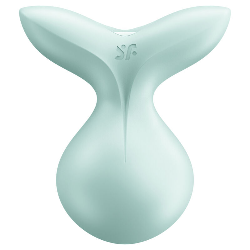 Estimulador Clitoriano Usb Vibração Satisfyer Viva La Vulva 3 Verde
