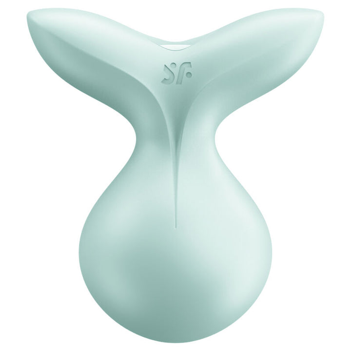 Estimulador Clitoriano Usb Vibração Satisfyer Viva La Vulva 3 Verde