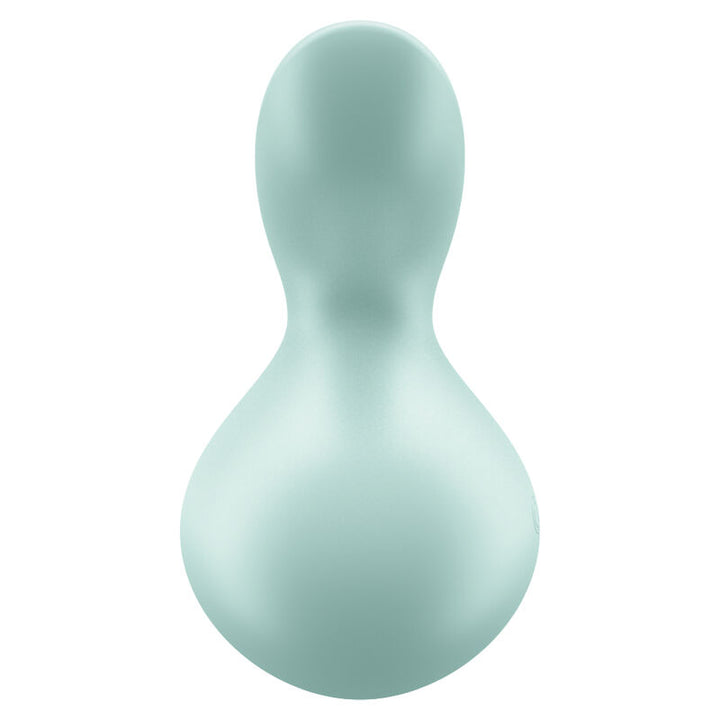 Estimulador Clitoriano Usb Vibração Satisfyer Viva La Vulva 3 Verde