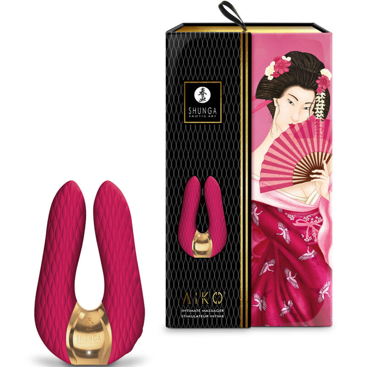 Estimulador Clitoriano Usb Vibração Shunga Aiko Fuchsia